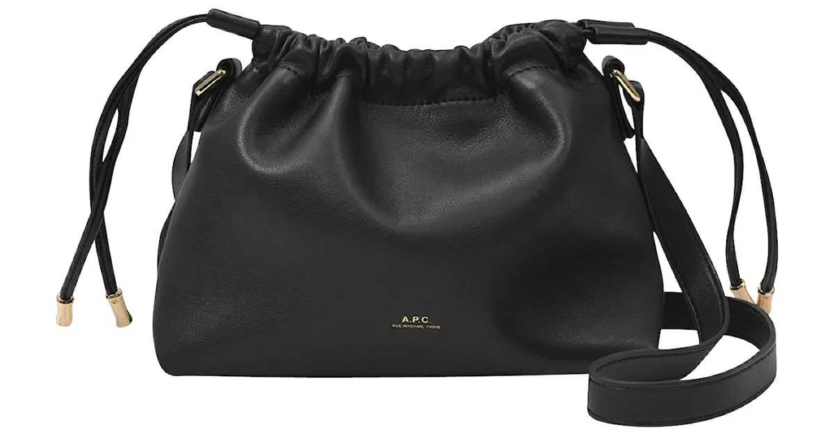 Apc Minibolso Hobo Ninon - A.PAG.do. - Negro - Sintético 