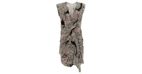 Autre Marque Vestido Rolina negro multicolor de Iro 