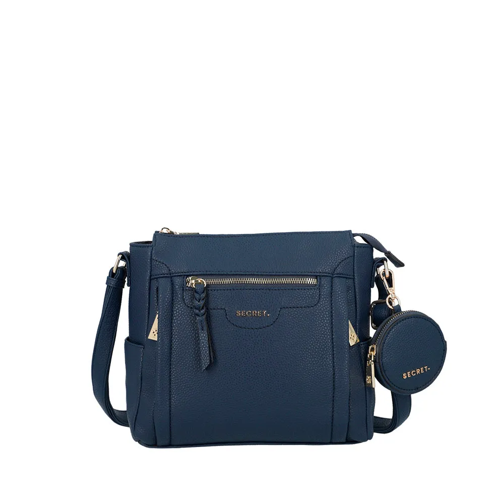 Bandolera Ibiza azul M