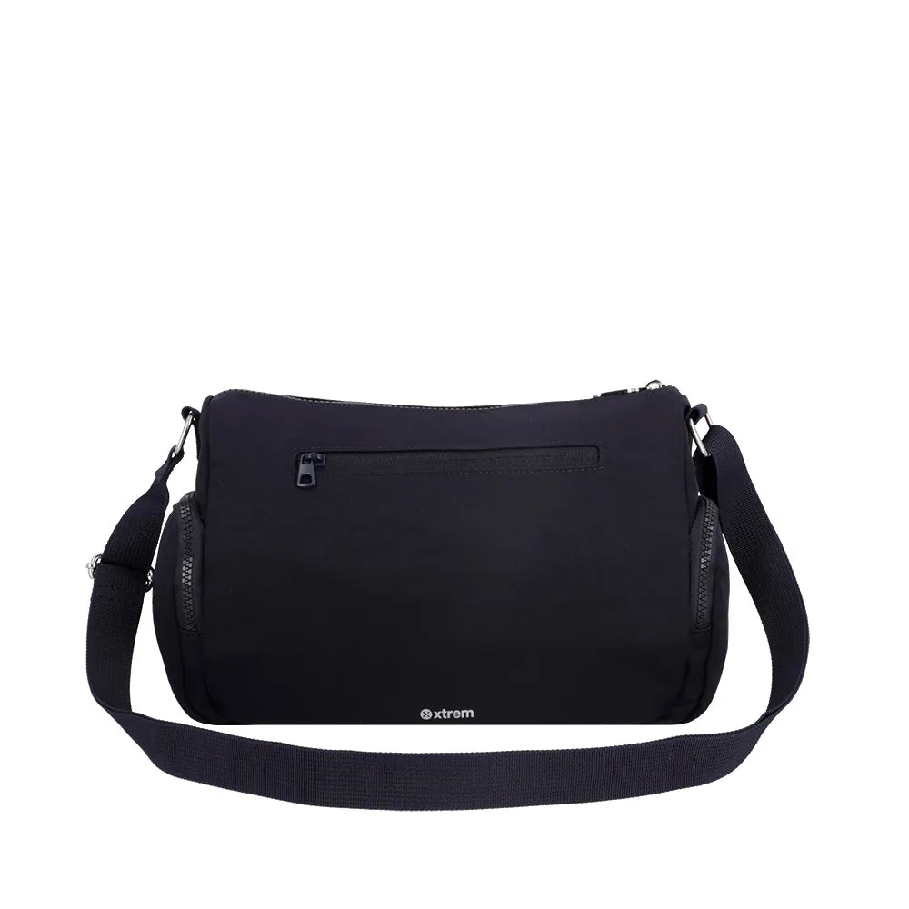 Bandolera Lucca azul M