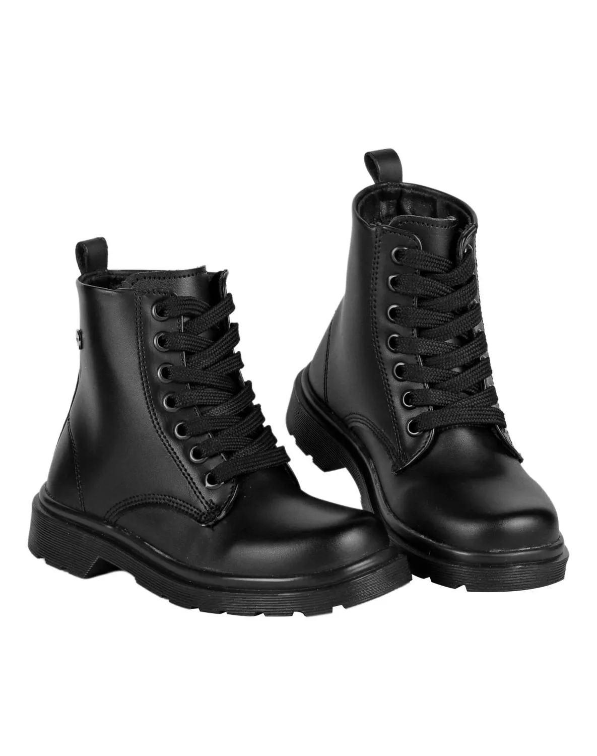 Botín Nia Escolar Botín Negro Piel Stfashion 17803802