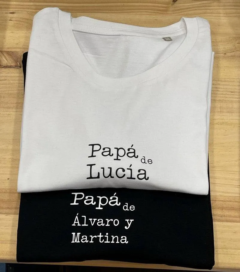 Camiseta Type Chico · Blanca