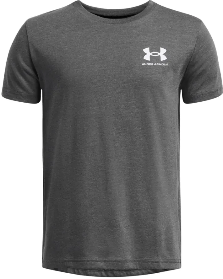 Camiseta Under Armour UA B SPORTSTYLE LEFT CHEST SS-GRY