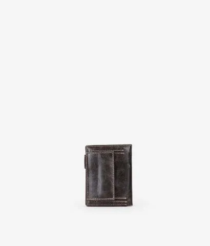 Cartera pequeña de hombre piel marrón