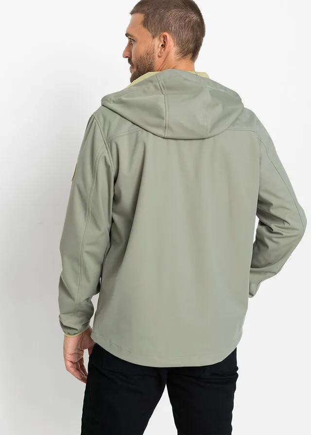 Chaqueta ligera de tejido Softshell Verde