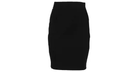 Falda de lana negra Thierry Mugler Negro 