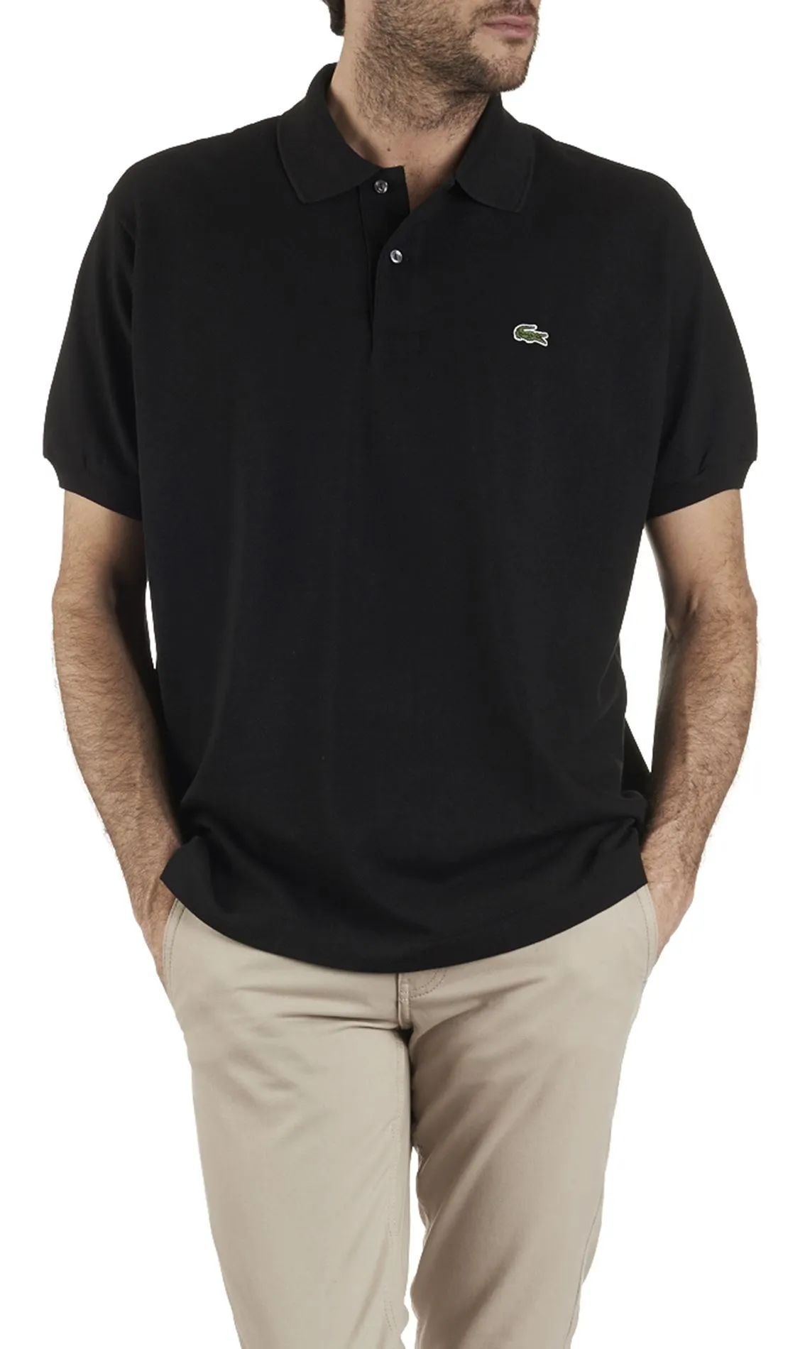 LACOSTE Polo de corte regular en piqué de algodón en multicolor