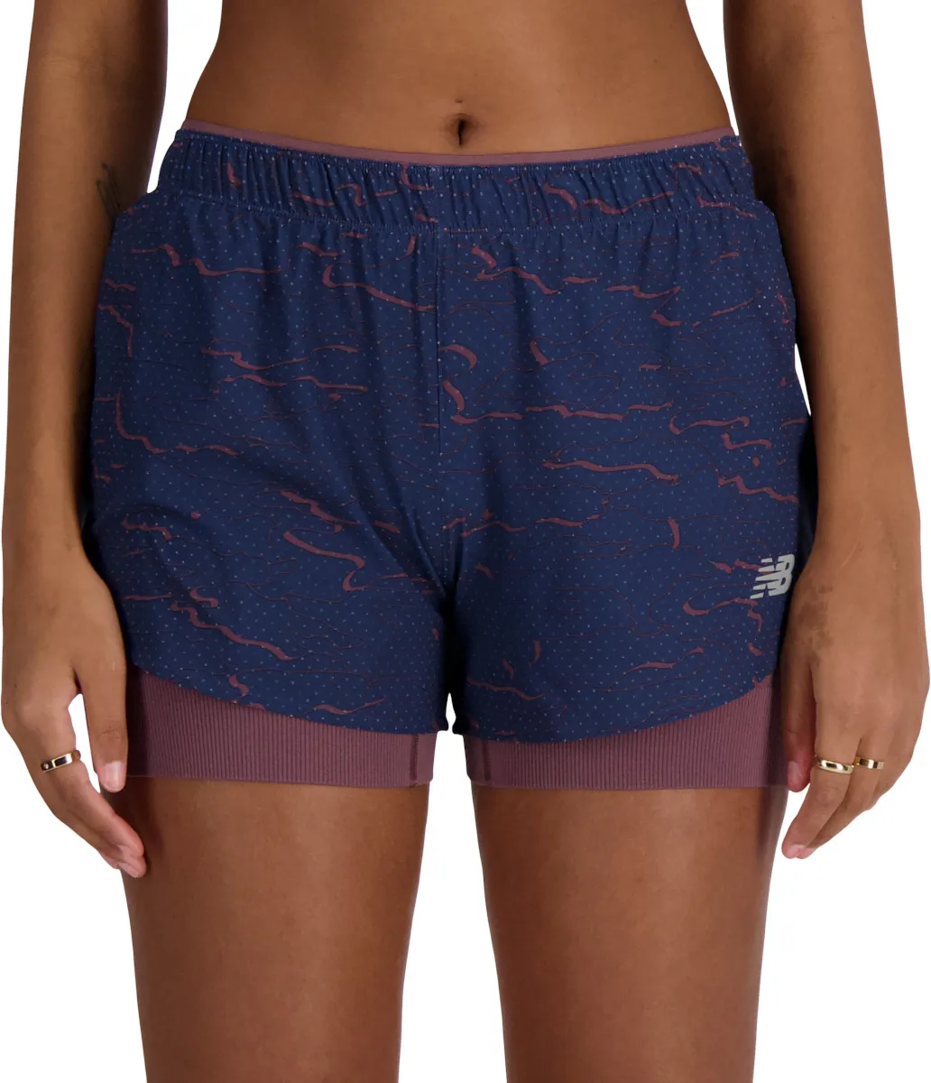 Pantalón corto New Balance RC Printed 2-in-1 Short 3