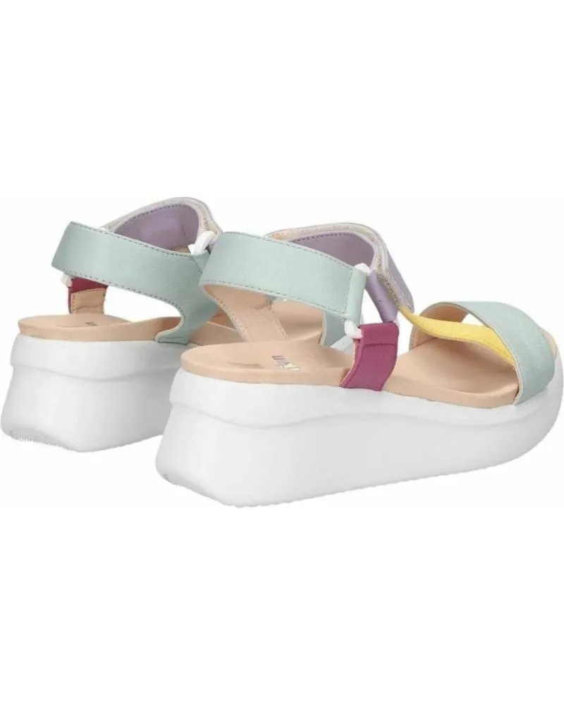 Sandalias CALLAGHAN  de Mujer LLANA 29908 AQUA-LEMON  VERDE