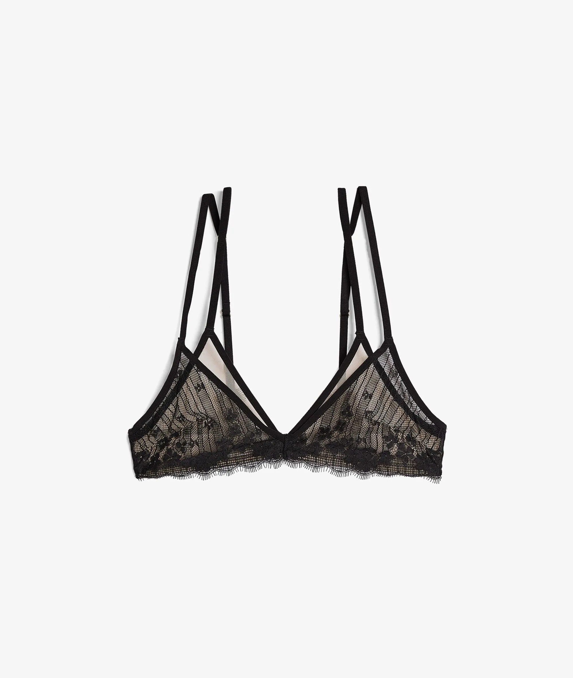 Top de tul y encaje ALCHIMIE NOIR - ETAM