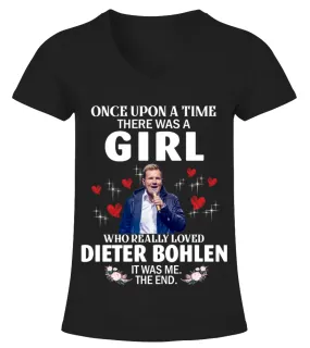 WHO REALLY LOVED DIETER BOHLEN Camiseta cuello pico Mujer