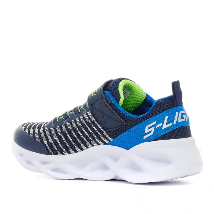 Zapatillas deporte Skechers boys S lights twisty brights novlo azules