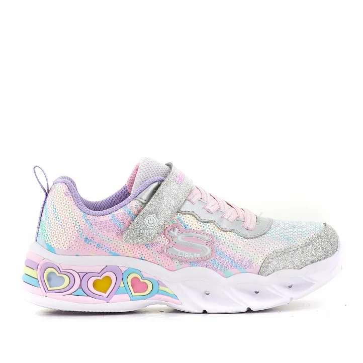 Zapatillas Skechers sweetheart lights - let's shine